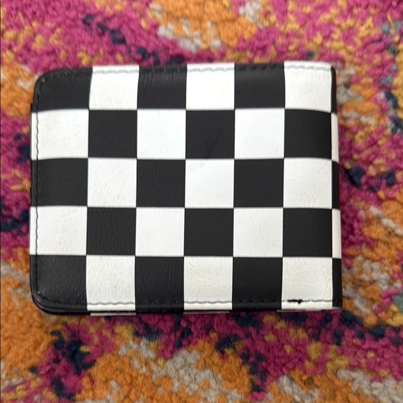 Buckle-Down Other - Buckle-Down Black and White Checkered Wallet